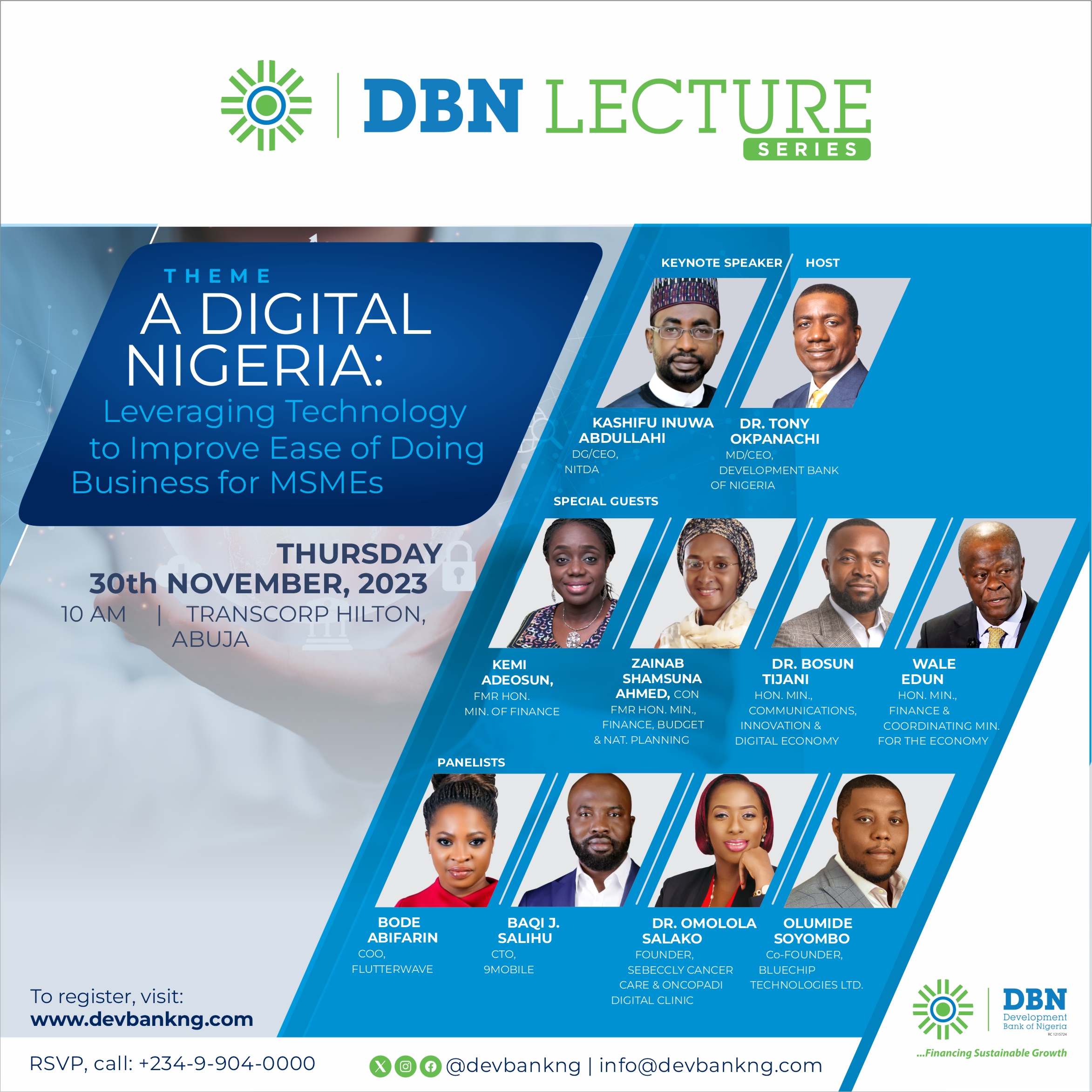 DBN Annual Lecture Series, 2024